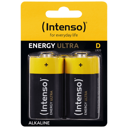 (Intenso) Baterija alkalna, LR20 / D, 1,5 V, blister 2 kom
