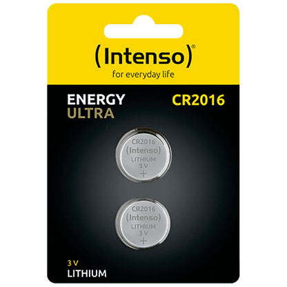 (Intenso) Baterija litijska, CR2016/2, 3 V, dugmasta,  blister  2 kom