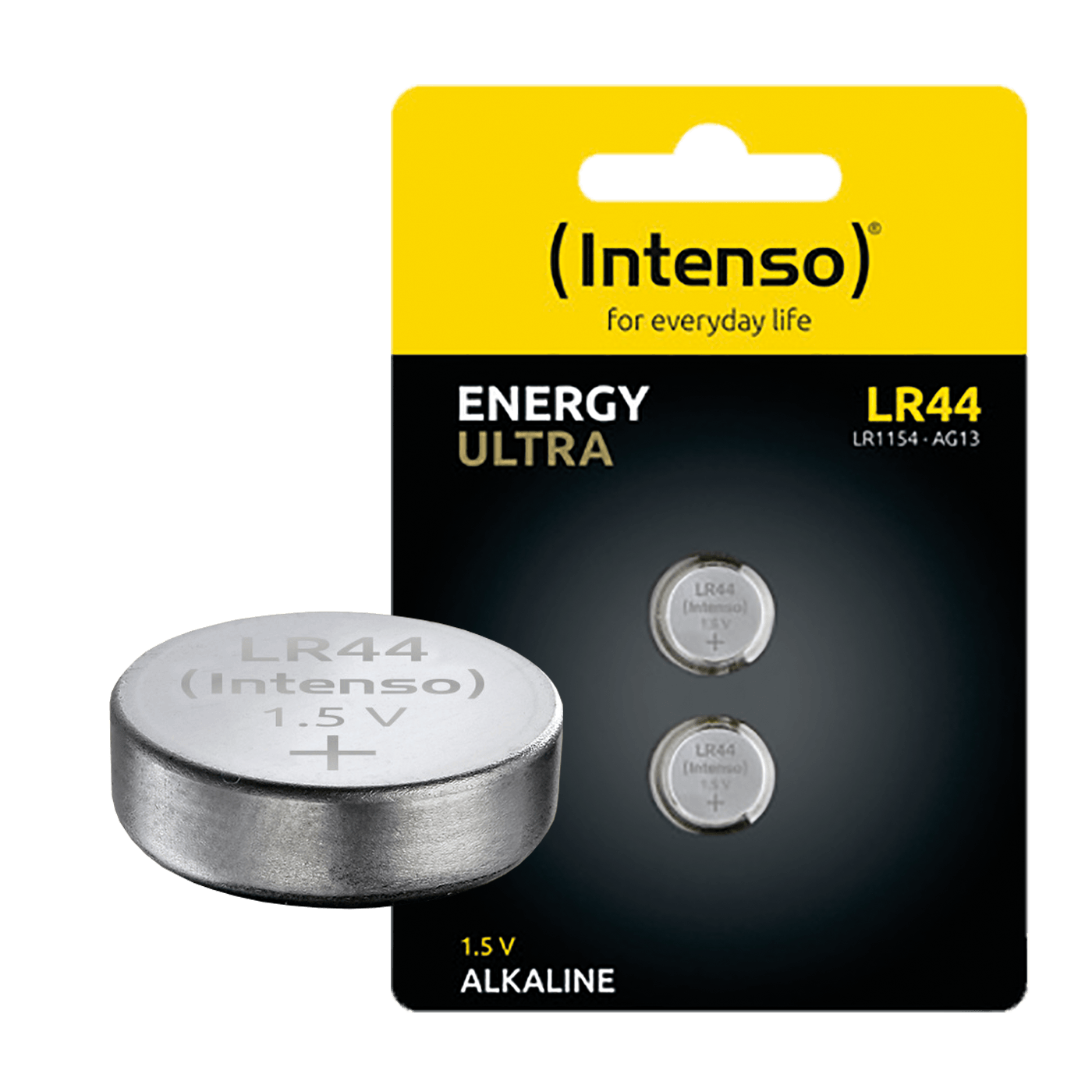 (Intenso) Baterija alkalna LR44/2, 1,5 V dugmasta, blister 2 kom