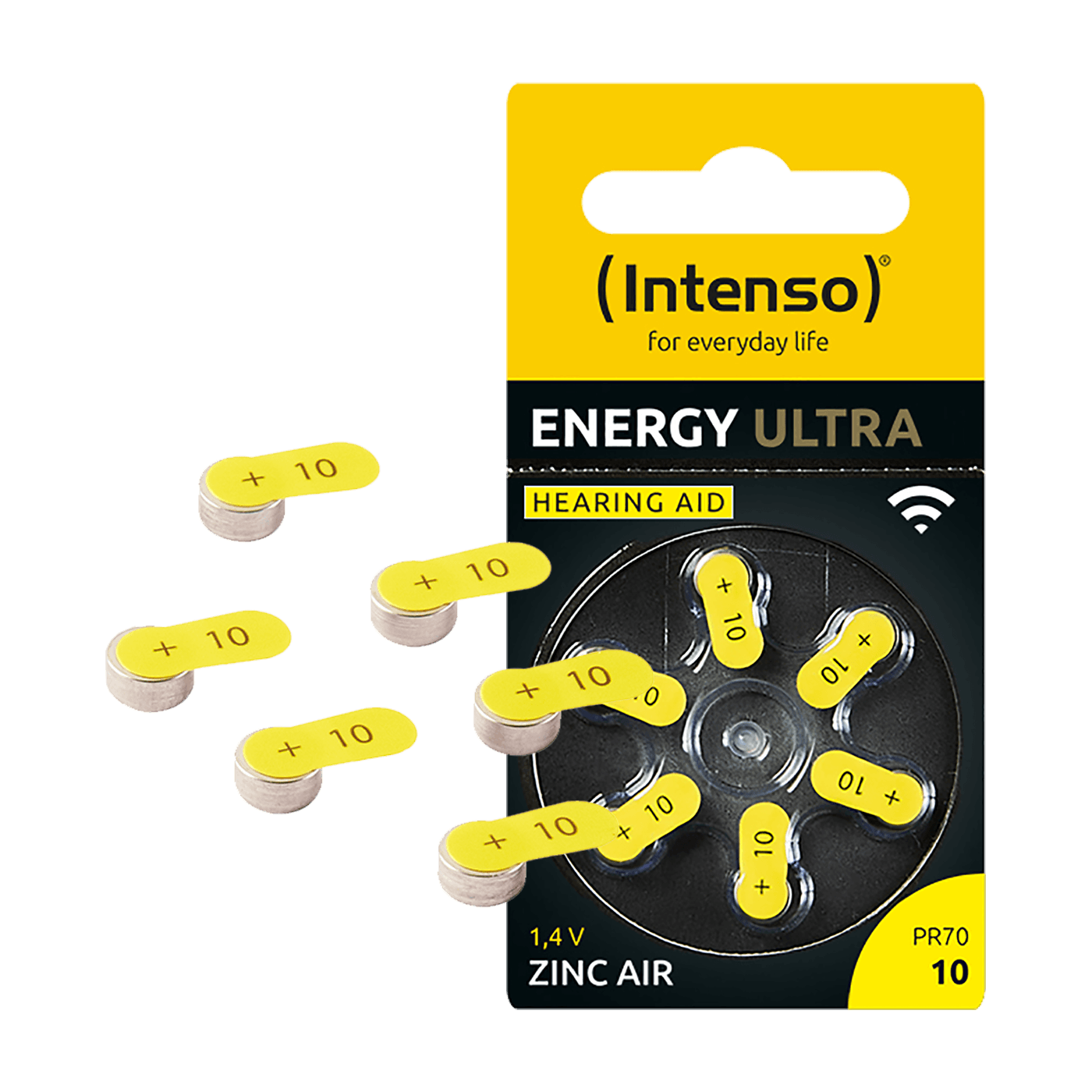 (Intenso) Baterija A10/PR70, 1.45 V, pakiranje 6 kom