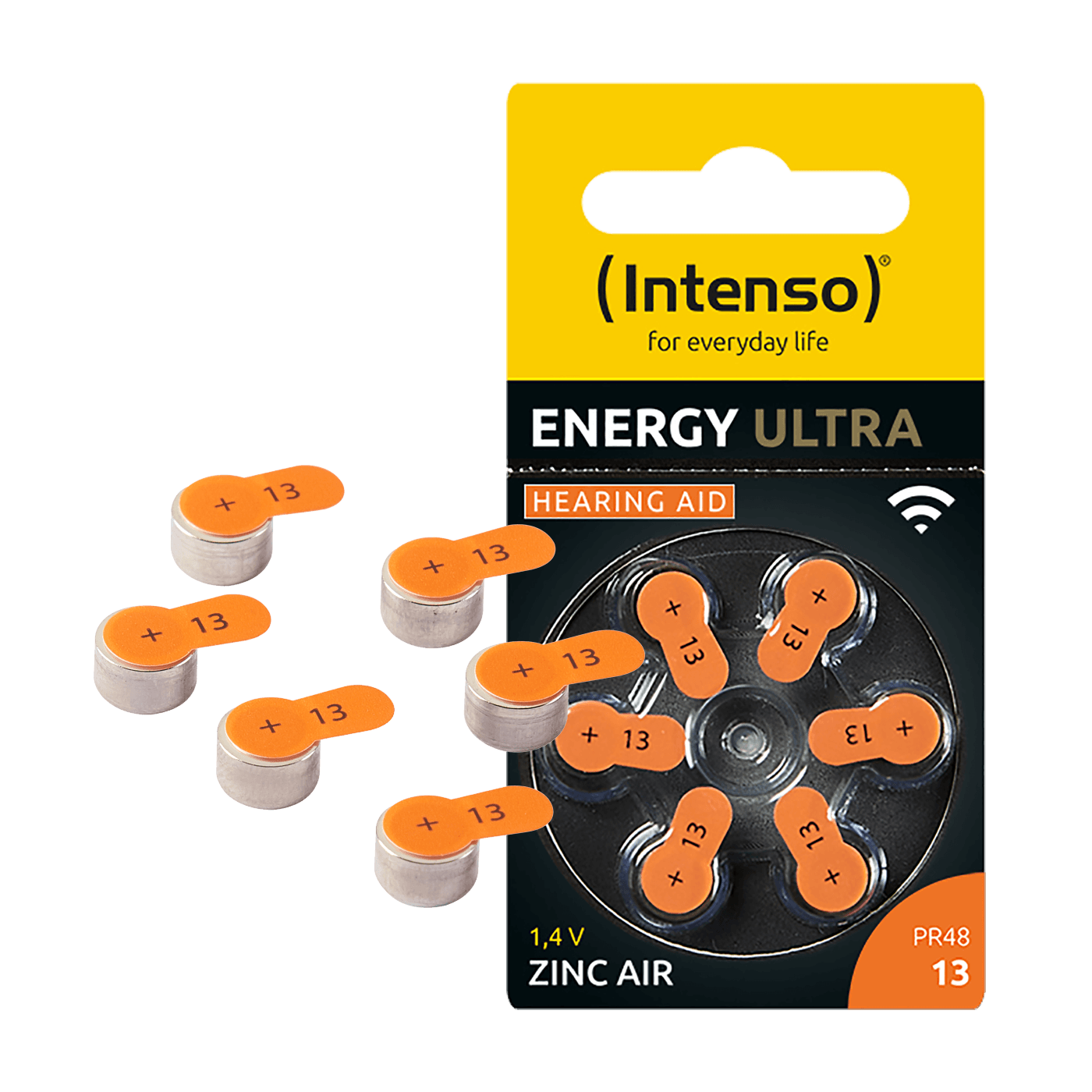 (Intenso) Baterija, A13/PR48, 1.45 V, pakiranje 6 kom