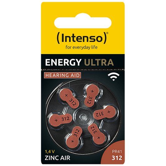 (Intenso) Baterija, A312/PR41,1.45 V, pakiranje 6 kom