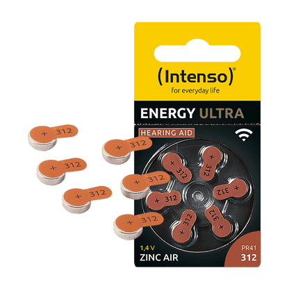 (Intenso) Baterija, A312/PR41,1.45 V, pakiranje 6 kom
