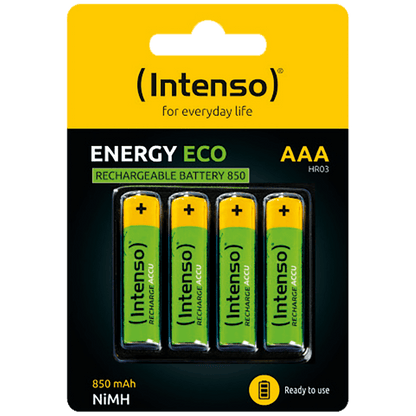 (Intenso) Baterija punjiva AAA / HR03, 850 mAh, blister 4 kom - AAA / HR03/850