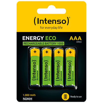 (Intenso) Baterija punjiva AAA / HR03, 1000 mAh, blister 4 kom - AAA / HR03/1000