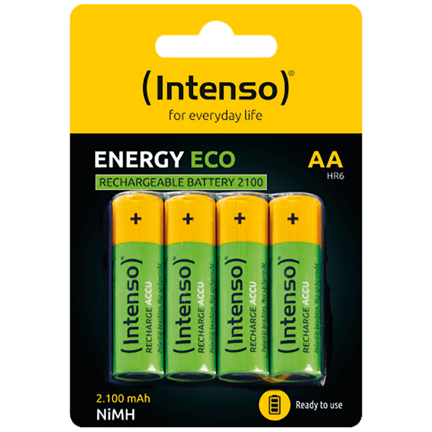 (Intenso) Baterija punjiva AA / HR6, 2100 mAh, blister 4 komada - AA / HR6/2100
