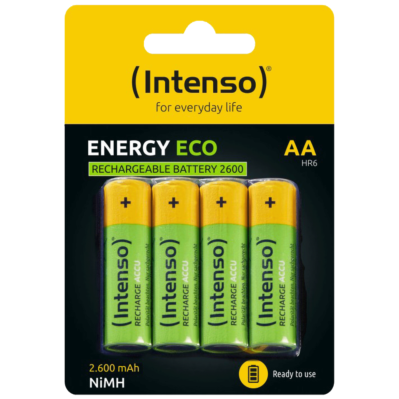 (Intenso) Baterija punjiva AA / HR6, 2600 mAh, blister 4 komada - AA / HR6/2600