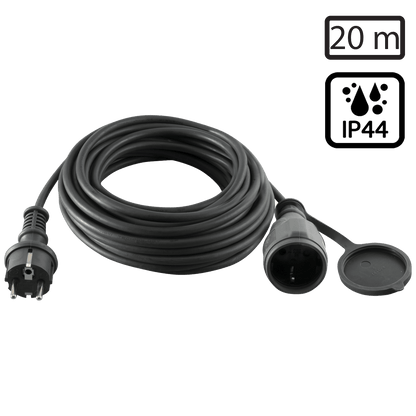 home Produžni strujni kabl, gumirani, 1 utičnica, 20 m, H05RR-F - NV 5-20/G