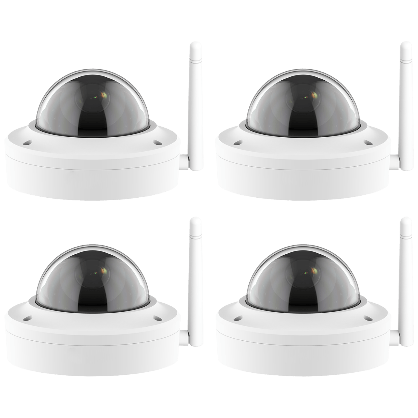 Amiko Home Set za video nadzor, 9ch, 4 x kamera, 2.0 Mpixel, WiFi - CCTV KIT 4800
