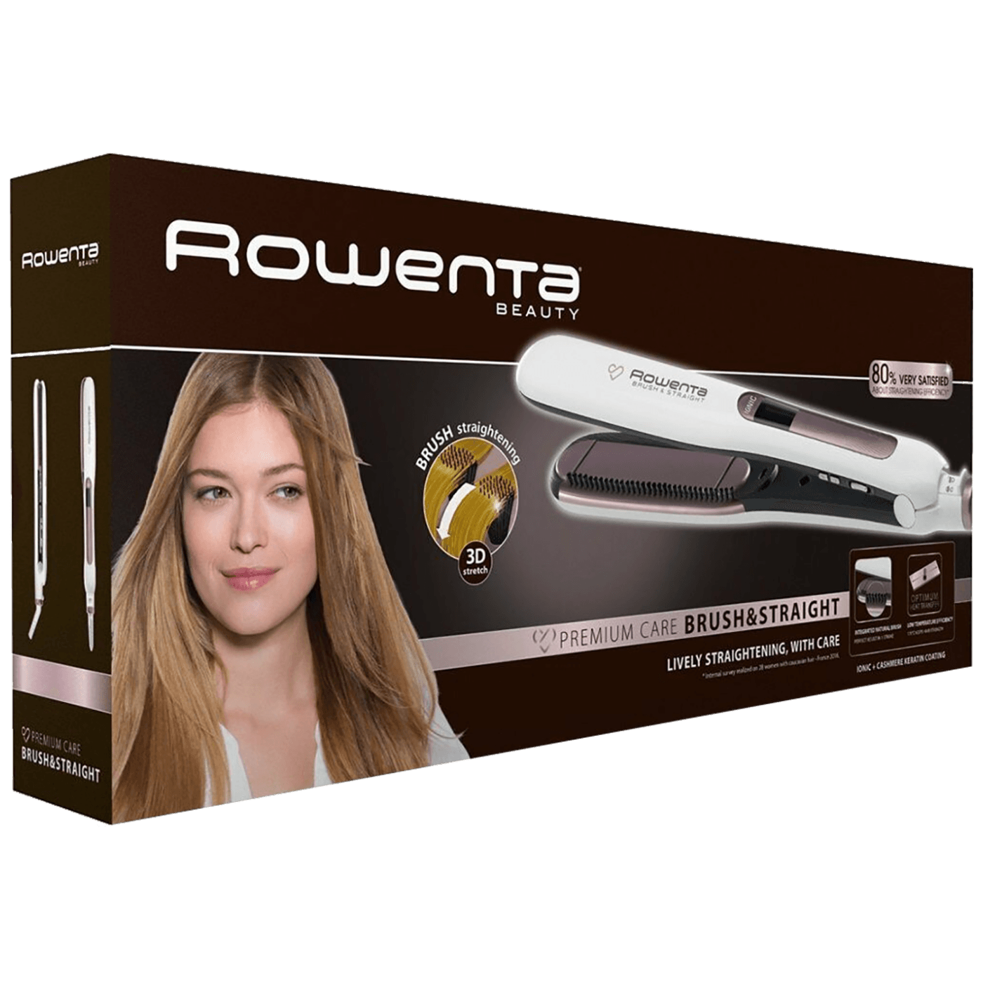 Rowenta Pegla za kosu, kašmir - keratin, 130 - 200°C - SF7510F0