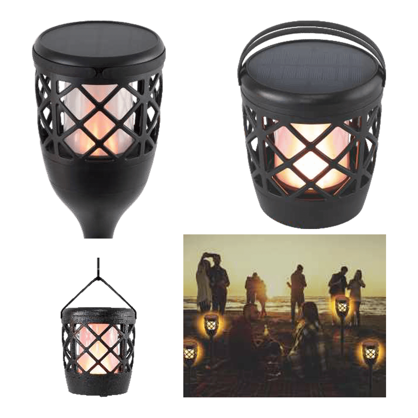 home Solarna vrtna dekorativna svjetiljka, 1200 mAh - MX 400