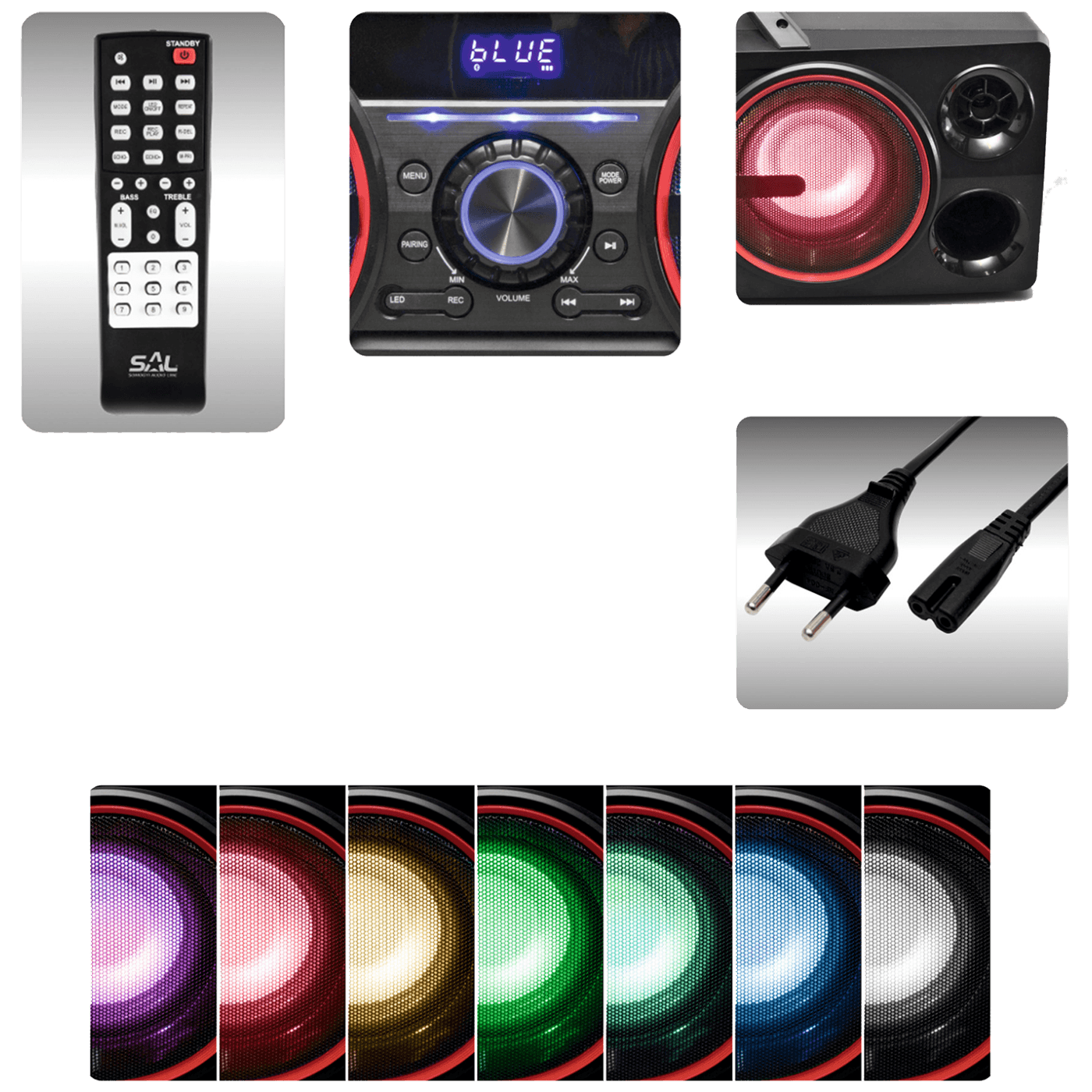 home Zvučnik bežični, Bluetooth, multimedijalni, BoomBox - BT POWER