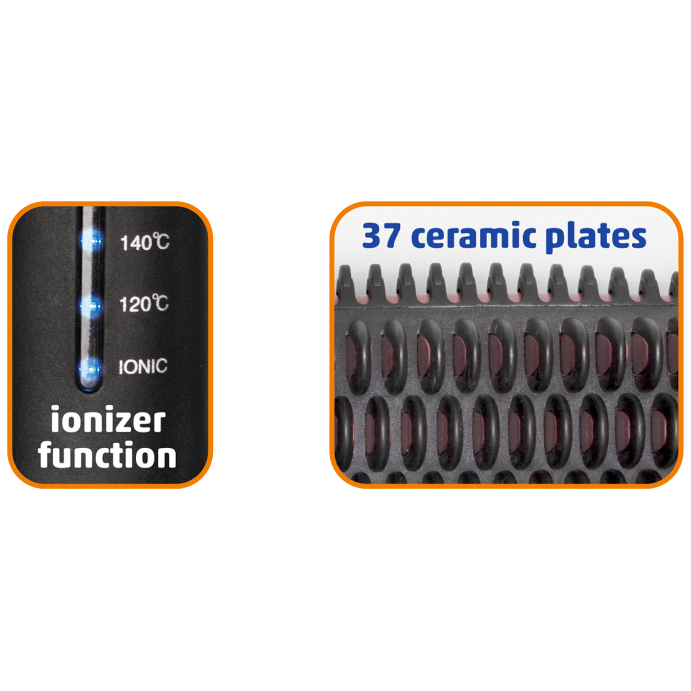 home Četka za ravnanje kose, 120 - 200 °C - HG HV 60