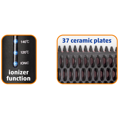 home Četka za ravnanje kose, 120 - 200 °C - HG HV 60