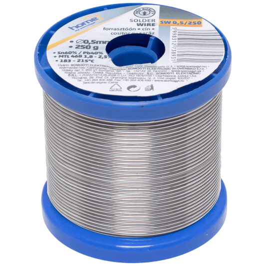 SMA Tinol za lemljenje, Ø 0.5 mm, 250g - SW 0.5 /250
