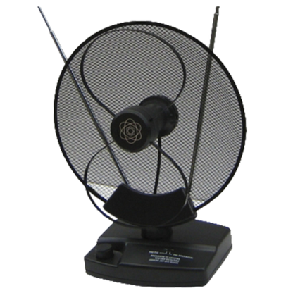 Falcom Antena sobna sa pojačalom, UHF/VHF, crna - ANT-204