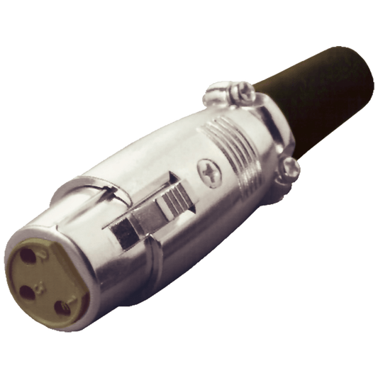 SAL Utičnica za mikrofon, XLR, tropolna - S 24