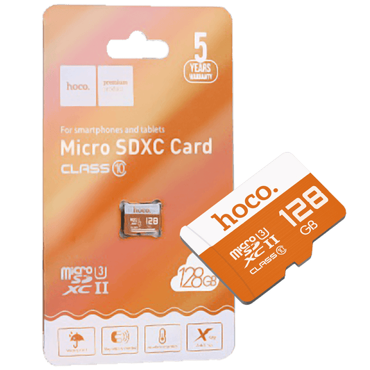hoco. Micro SD kartica, 128GB, class 10 - MicroSD 128GB Class10 (90366)