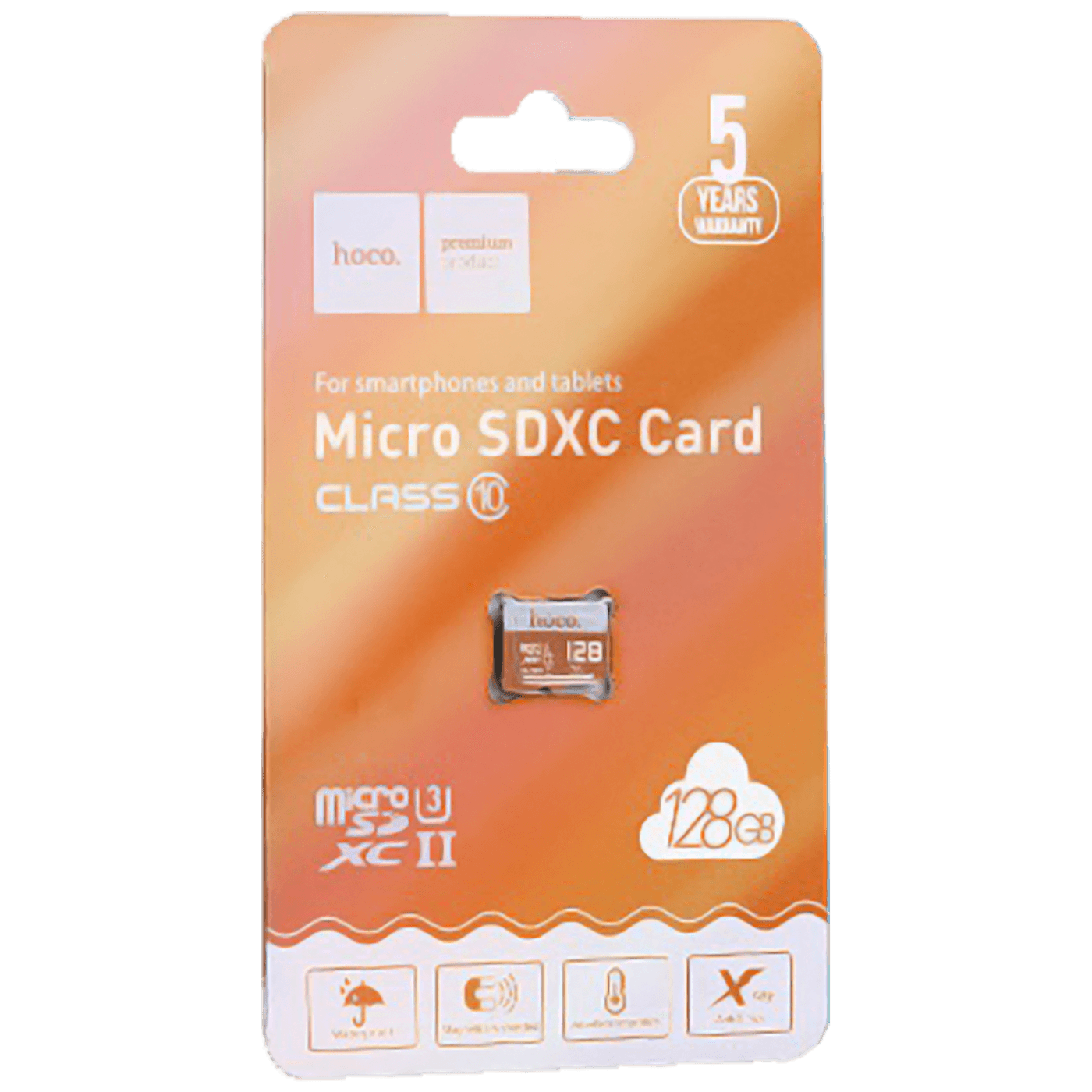 hoco. Micro SD kartica, 128GB, class 10 - MicroSD 128GB Class10 (90366)
