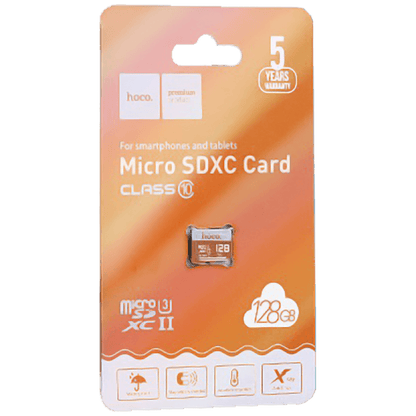 hoco. Micro SD kartica, 128GB, class 10 - MicroSD 128GB Class10 (90366)