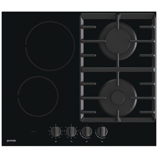 Gorenje Ugradbena staklokeramička kombinirana ploča za kuhanje,3000W - GCE691BSC