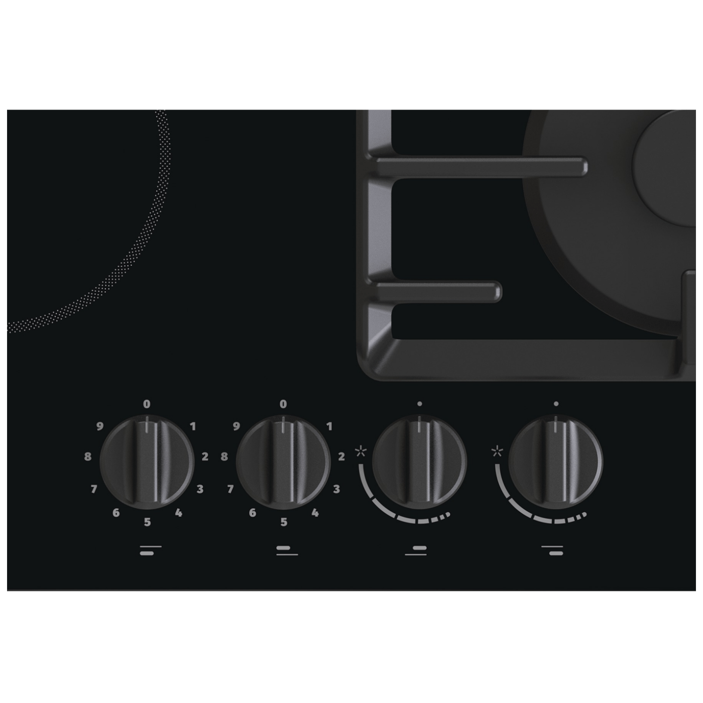 Gorenje Ugradbena staklokeramička kombinirana ploča za kuhanje,3000W - GCE691BSC