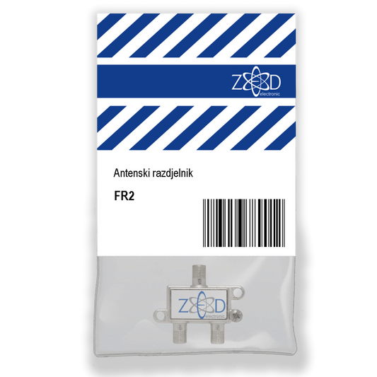 ZED electronic Antenski razdjelnik 1 ulaz - 2 izlaza, 5-2400MHz - FR2