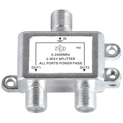 ZED electronic Antenski razdjelnik 1 ulaz - 2 izlaza, 5-2400MHz - FR2