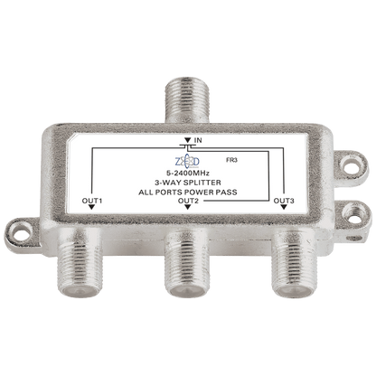 ZED electronic Antenski razdjelnik 1 ulaz - 3 izlaza, 5-2400MHz - FR3