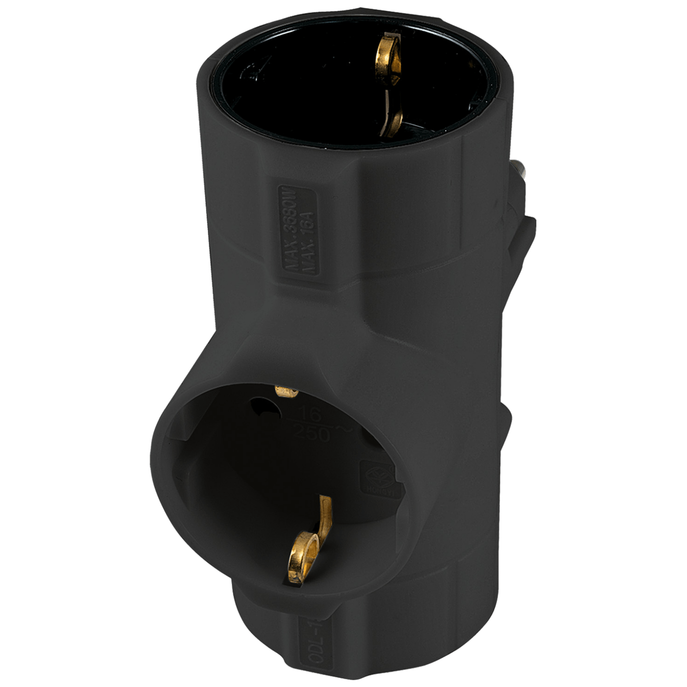 home Strujni razdjeljnik, 3 x shuko utičnice, 16A - TPF-26/BK