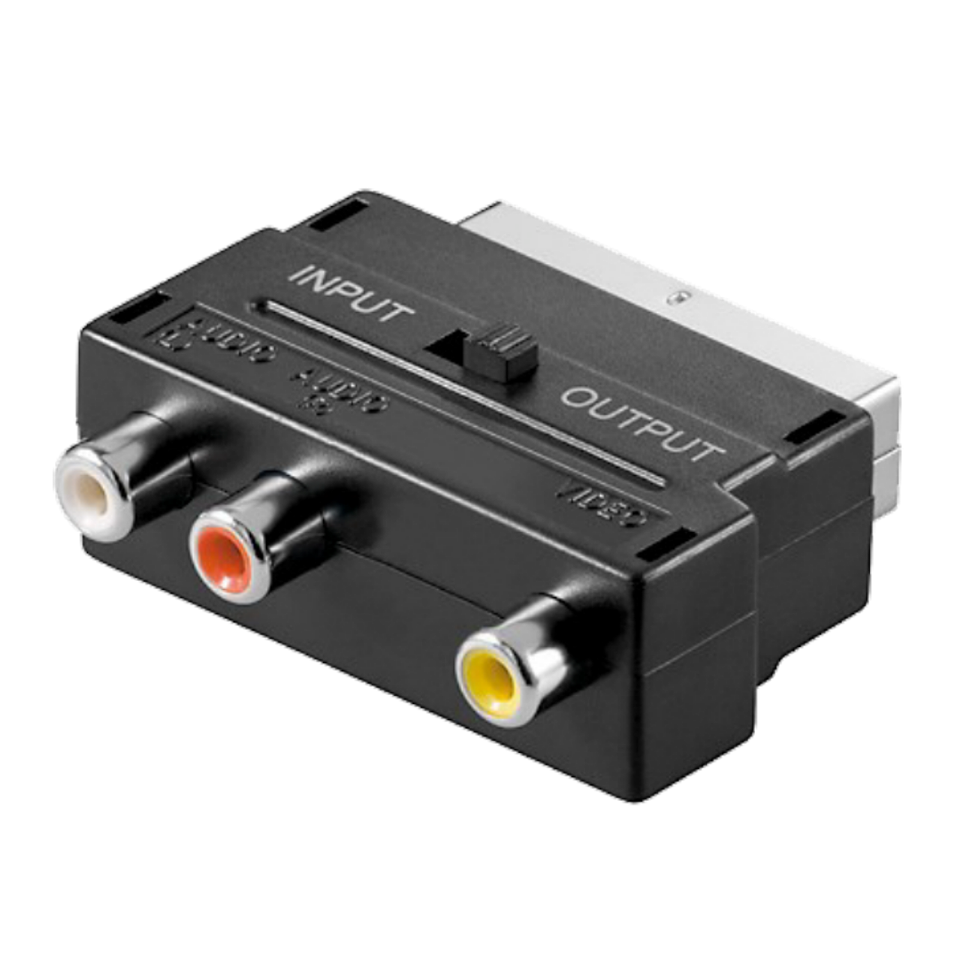 ZED electronic Scart prelaz  na 3 x RCA (činč), sa prekidačem - VP49