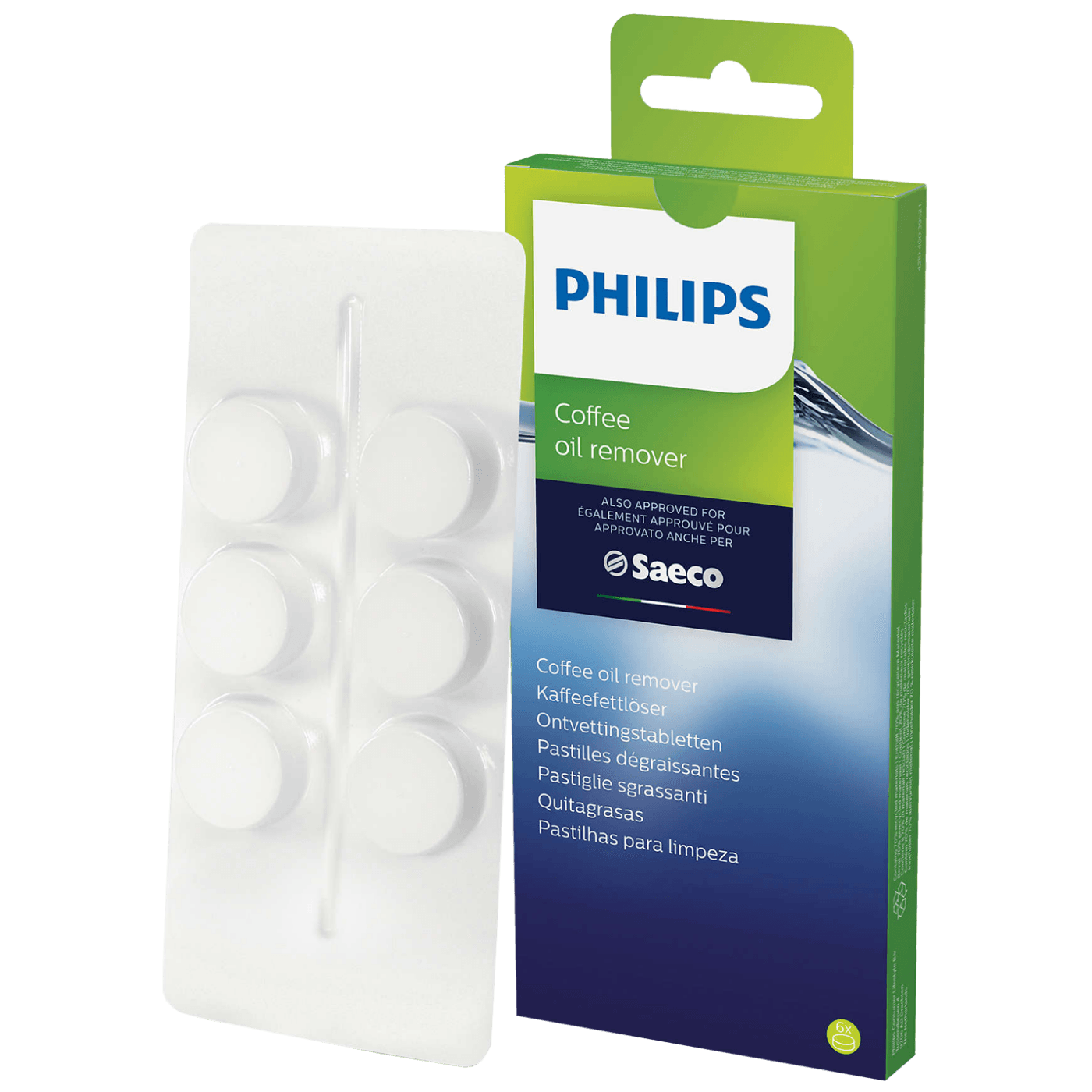 Philips Tablete za uklanjanje ulja od kafe, 6 kom. - CA6704/10