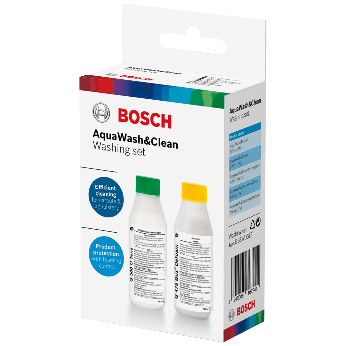 Bosch Set za pranje tepiha i namještaja, AquaWash&Clean - BBZWDSET