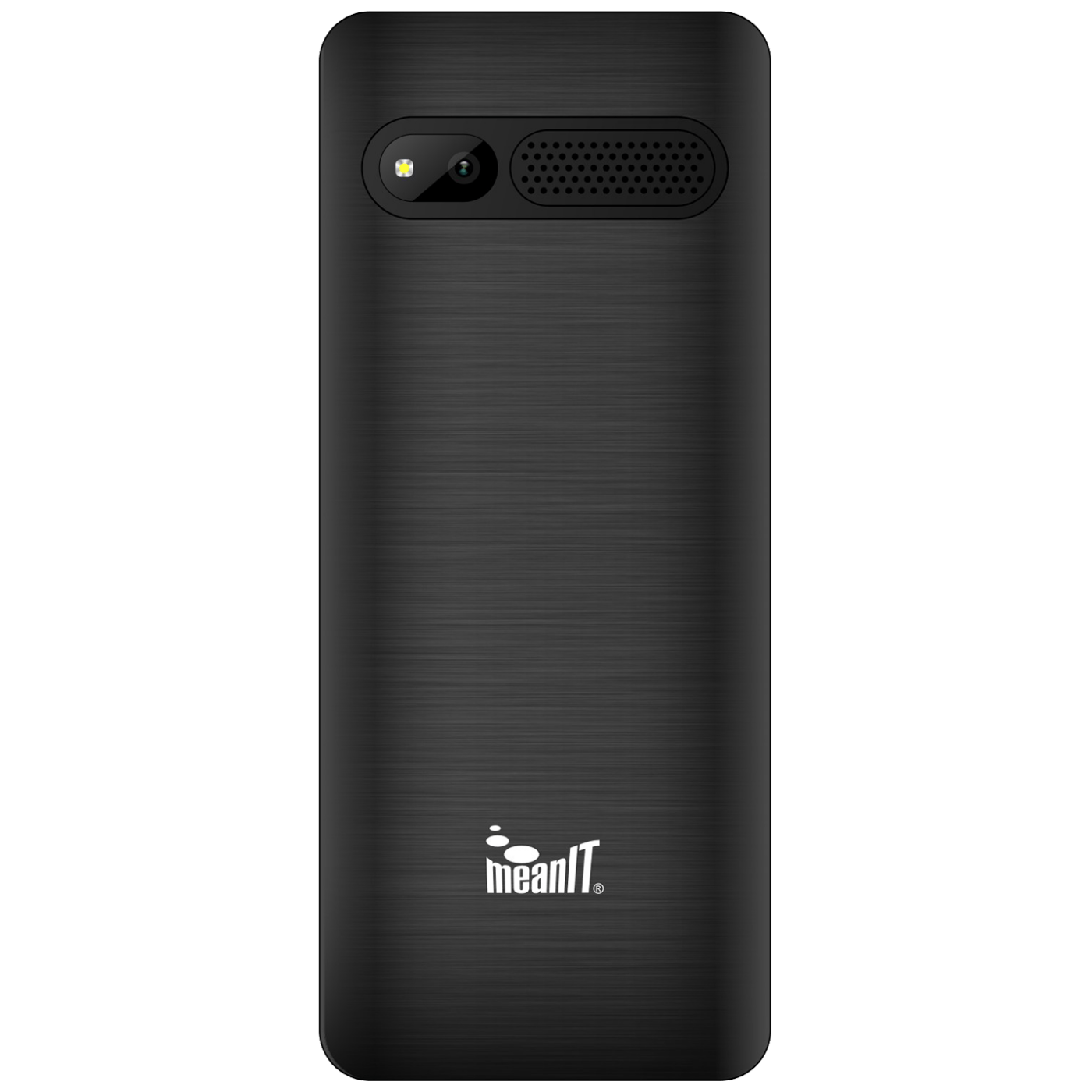 MeanIT Mobilni telefon , 2.4"" zaslon, Dual SIM, BT, FM radio, crna - F26 Black