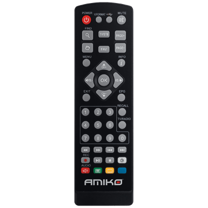Amiko Prijemnik zemaljski, DVB-T2, H.265, Media Player,USB - T765