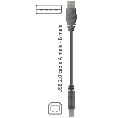 ZED electronic USB kabl za printer, dužina 1.8 metara - USB-AB/1.8