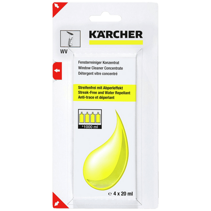 Karcher Sredstvo za čišćenje stakla, koncentrat, 4 x 20 ml - RM 503