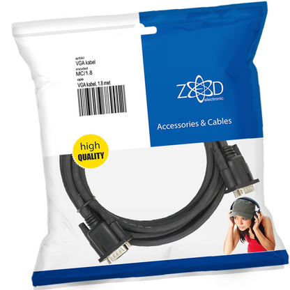 ZED electronic VGA (monitor) kabl, dužina 1.8 metara - MC/1,8