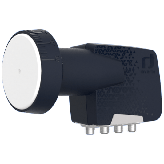 Inverto LNB Quattro, šum 0,2 dB, DVB-S2 ( HD - UHD ) - IDLP-QTL410-PREMU-OPN