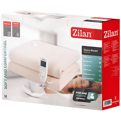Zilan Električna deka, 60 W, 150 x 80 cm, crna - ZLN4113/BK