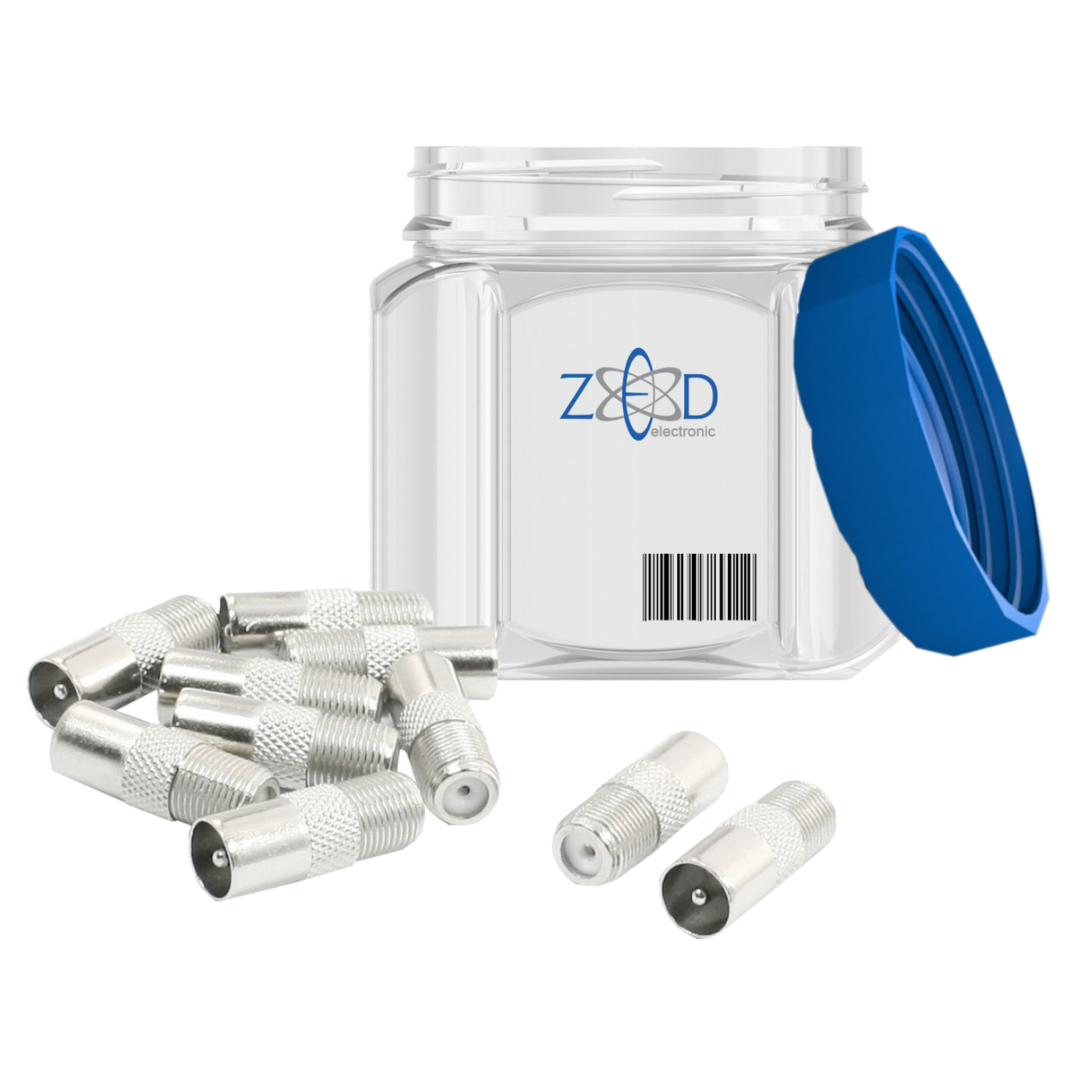 ZED electronic Konektor F-Ženski na RF-Muški, pak. 50 kom. - FPM/50