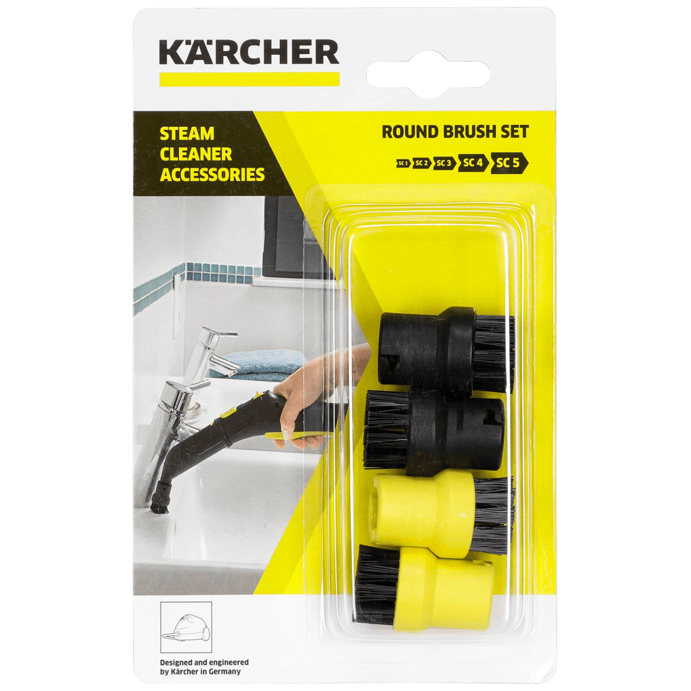 Karcher Okrugla četka za EasyFix parni čistač, set - 2.863-264.0