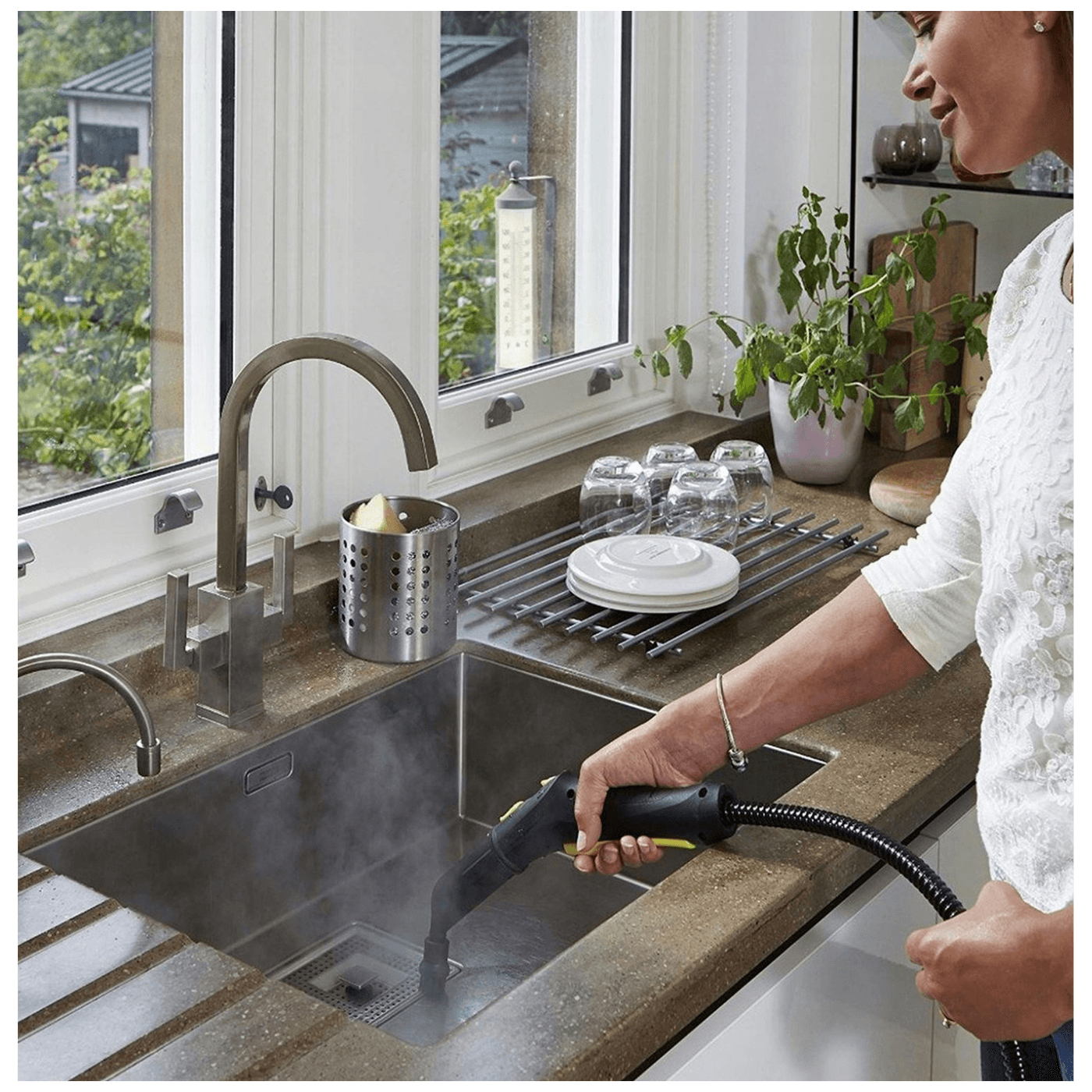 Karcher Okrugla četka za EasyFix parni čistač, set - 2.863-264.0