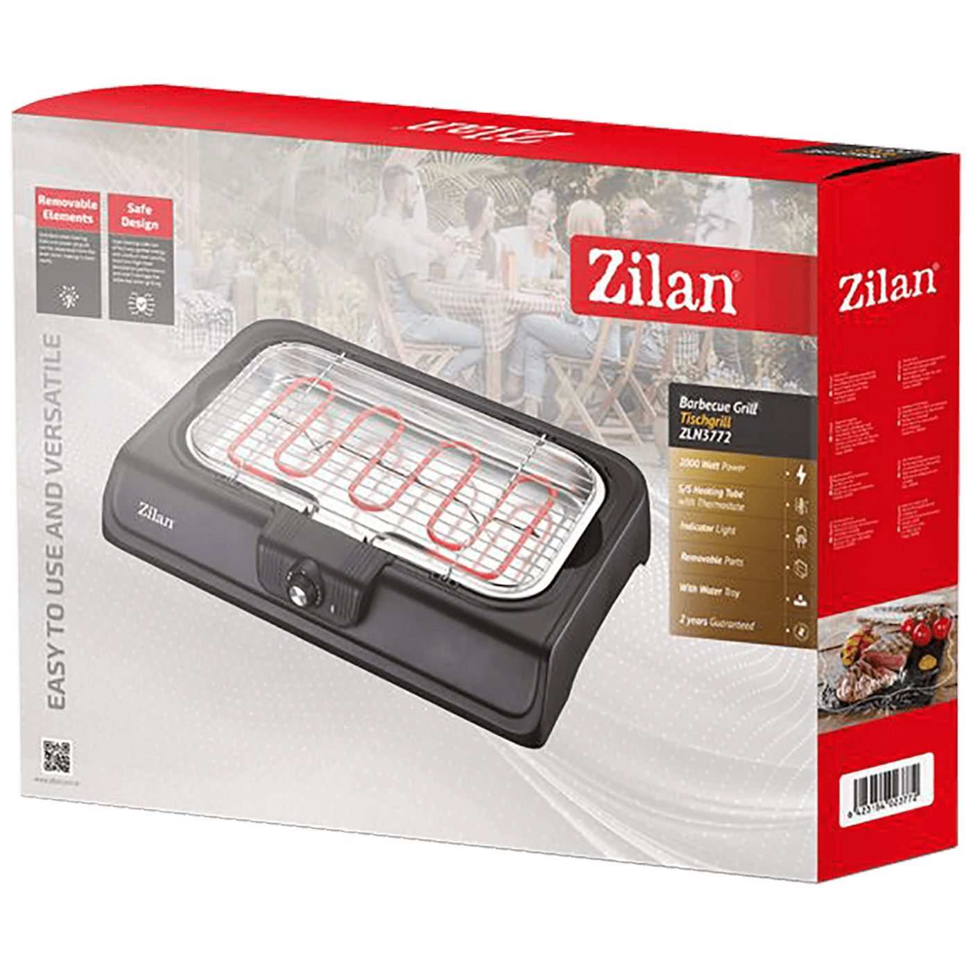 Zilan Grill / Roštilj , električni, 2000 W - ZLN3772