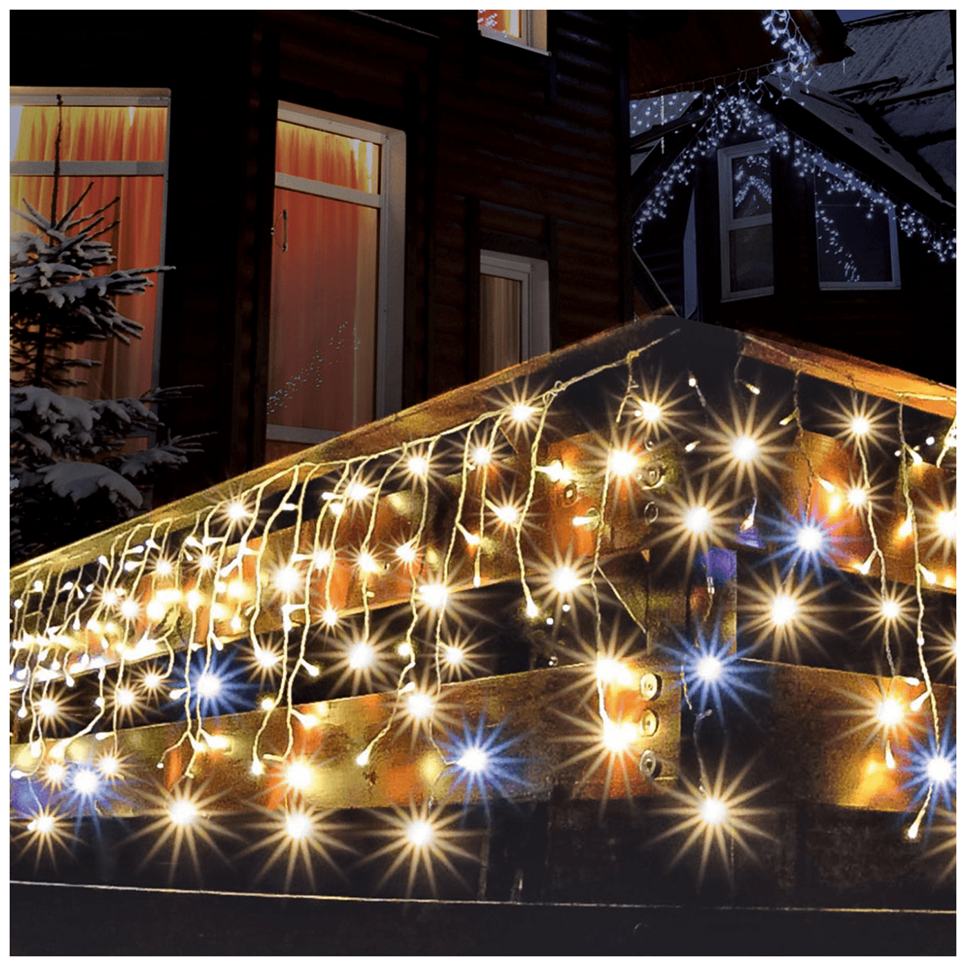 home Dekorativna LED rasvjeta, svjetlosna zavjesa - KAF 600L 10M