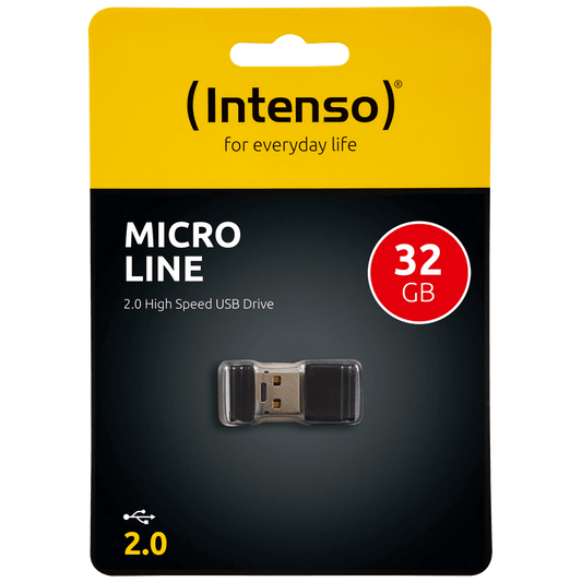 (Intenso) USB Flash drive 32GB Hi-Speed USB 2.0, Micro Line - ML32