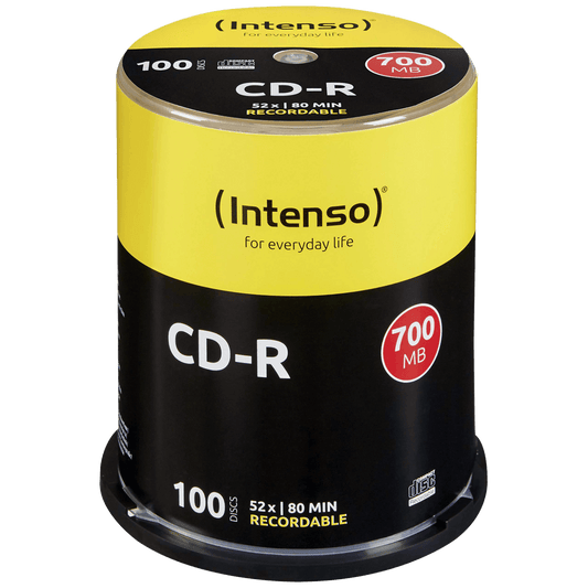 (Intenso) CD-R 700MB (80 min.) pak. 100 komada Cake Box - CD-R700MB/100Cake
