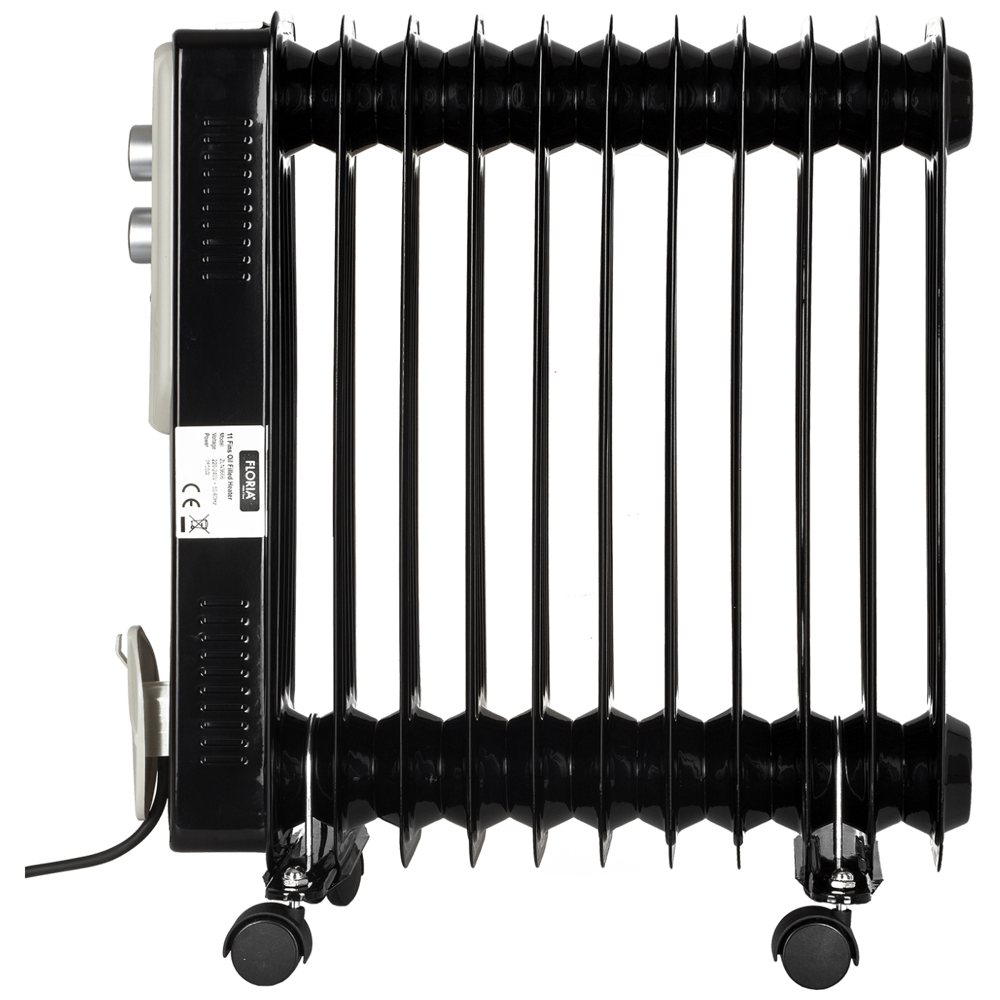 Floria Radijator uljni, 2500 W, 11 rebara - ZLN3666