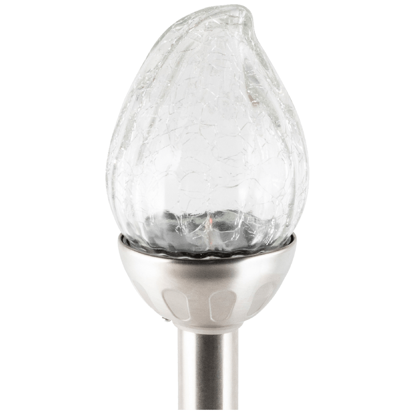 home Solarna vrtna LED lampa, metal / staklo - MX 815