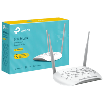 TP-LINK Wireless N Access Point 300Mbps, 2,4GHz - TL-WA801N